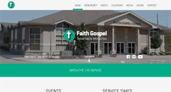 Desktop Screenshot of faithgospel.com